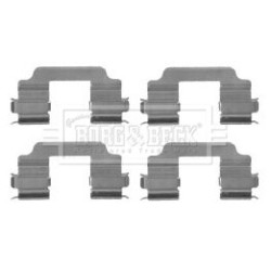 Brake Disc Pad Accessory Kit BORG & BECK BBK1278