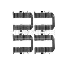 Brake Disc Pad Accessory Kit BORG & BECK BBK1289 OE Ref DA0171300