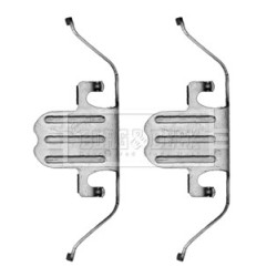 Brake Disc Pad Accessory Kit BORG & BECK BBK1290 OE Ref 34116776526