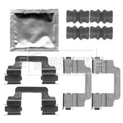 Brake Disc Pad Accessory Kit BORG & BECK BBK1293