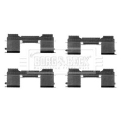 Brake Disc Pad Accessory Kit BORG & BECK BBK1304