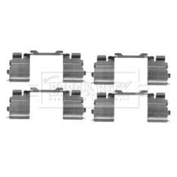 Brake Disc Pad Accessory Kit BORG & BECK BBK1305