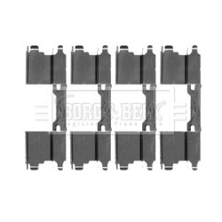 Brake Disc Pad Accessory Kit BORG & BECK BBK1315 OE Ref A004 131 30 00