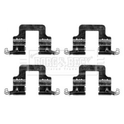 Brake Disc Pad Accessory Kit BORG & BECK BBK1316