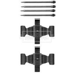 Brake Disc Pad Accessory Kit BORG & BECK BBK1320 OE Ref A004 163 60 00