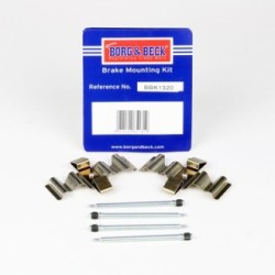 Brake Disc Pad Accessory Kit BORG & BECK BBK1320 OE Ref A004 163 60 00 BORG & BECK