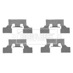 Brake Disc Pad Accessory Kit BORG & BECK BBK1325