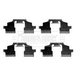 Brake Disc Pad Accessory Kit BORG & BECK BBK1331 OE Ref 6061675