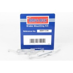 Brake Disc Pad Accessory Kit BORG & BECK BBK1336 OE Ref 7L6 615 295