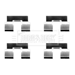 Brake Disc Pad Accessory Kit BORG & BECK BBK1340 OE Ref 56412140