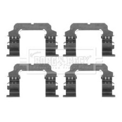 Brake Disc Pad Accessory Kit BORG & BECK BBK1342
