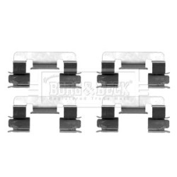 Brake Disc Pad Accessory Kit BORG & BECK BBK1347 OE Ref 04412-93000