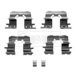 Brake Disc Pad Accessory Kit BORG & BECK BBK1349