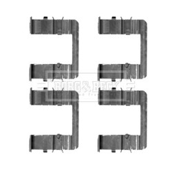 Brake Disc Pad Accessory Kit BORG & BECK BBK1351 OE Ref DA0171100