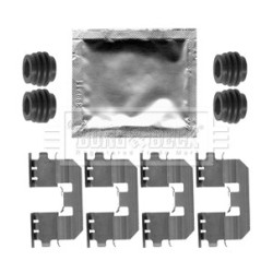 Brake Disc Pad Accessory Kit BORG & BECK BBK1354
