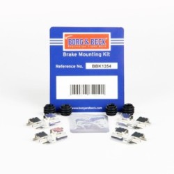 Brake Disc Pad Accessory Kit BORG & BECK BBK1354 BORG & BECK