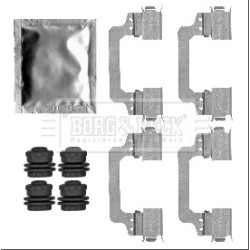 Brake Disc Pad Accessory Kit BORG & BECK BBK1355 OE Ref SEE500080