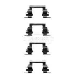 Brake Disc Pad Accessory Kit BORG & BECK BBK1370 OE Ref MR 527673