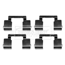 Brake Disc Pad Accessory Kit BORG & BECK BBK1371 OE Ref 77 01 609 000