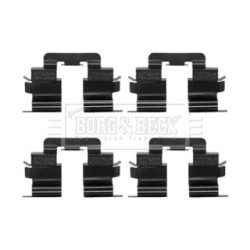 Brake Disc Pad Accessory Kit BORG & BECK BBK1376