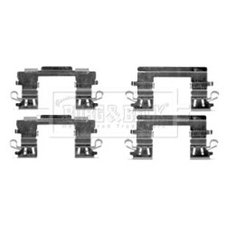 Brake Disc Pad Accessory Kit BORG & BECK BBK1387 OE Ref 04947-28060