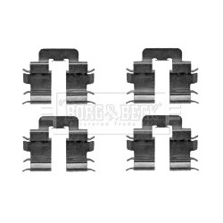 Brake Disc Pad Accessory Kit BORG & BECK BBK1390 OE Ref 41012-77000