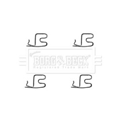 Brake Disc Pad Accessory Kit BORG & BECK BBK1391 OE Ref 3341219-0