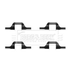 Brake Disc Pad Accessory Kit BORG & BECK BBK1392 OE Ref 77 01 211 000