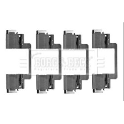 Brake Disc Pad Accessory Kit BORG & BECK BBK1393