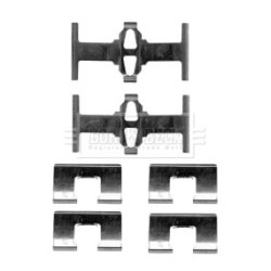 Brake Disc Pad Accessory Kit BORG & BECK BBK1400