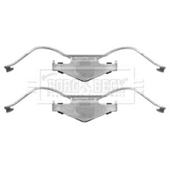 Brake Disc Pad Accessory Kit BORG & BECK BBK1402 OE Ref 93172176