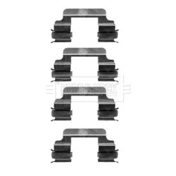 Brake Disc Pad Accessory Kit BORG & BECK BBK1403 OE Ref 7551231
