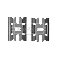 Brake Disc Pad Accessory Kit BORG & BECK BBK1406 OE Ref A049 472 01 10