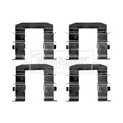 Brake Disc Pad Accessory Kit BORG & BECK BBK1407
