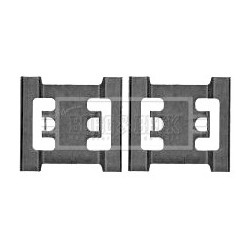 Brake Disc Pad Accessory Kit BORG & BECK BBK1409 OE Ref 410273279R