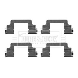 Brake Disc Pad Accessory Kit BORG & BECK BBK1412