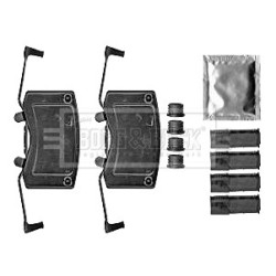 Brake Disc Pad Accessory Kit BORG & BECK BBK1413 OE Ref 34 11 6 761 793