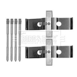Brake Disc Pad Accessory Kit BORG & BECK BBK1414 OE Ref 7L6 698 269 B