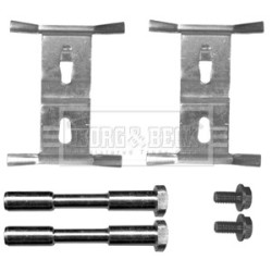 Brake Disc Pad Accessory Kit BORG & BECK BBK1419 OE Ref 608 165 800