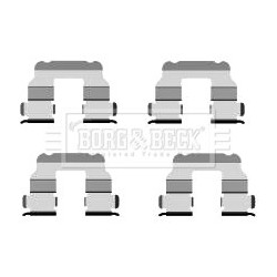 Brake Disc Pad Accessory Kit BORG & BECK BBK1421