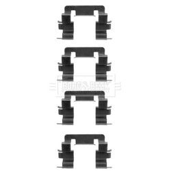 Brake Disc Pad Accessory Kit BORG & BECK BBK1430 OE Ref 45012-780-000