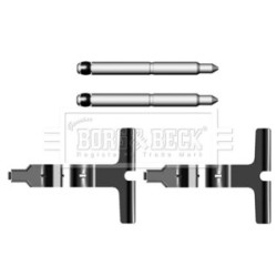 Brake Disc Pad Accessory Kit BORG & BECK BBK1444 OE Ref A004 167 60 00