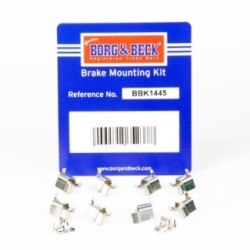 Brake Disc Pad Accessory Kit BORG & BECK BBK1445 OE Ref 22816-71000 BORG & BECK