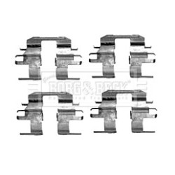 Brake Disc Pad Accessory Kit BORG & BECK BBK1448