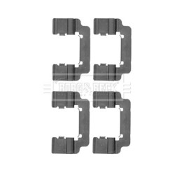Brake Disc Pad Accessory Kit BORG & BECK BBK1451