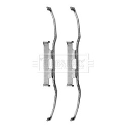 Brake Disc Pad Accessory Kit BORG & BECK BBK1463 OE Ref A000 421 58 91