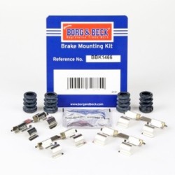 Brake Disc Pad Accessory Kit BORG & BECK BBK1466 BORG & BECK