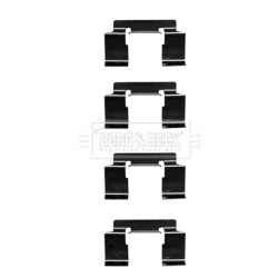 Brake Disc Pad Accessory Kit BORG & BECK BBK1468 OE Ref 41012-35000