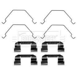 Brake Disc Pad Accessory Kit BORG & BECK BBK1470 OE Ref 1261-29-200