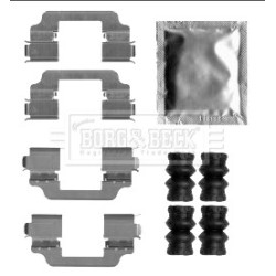 Brake Disc Pad Accessory Kit BORG & BECK BBK1471